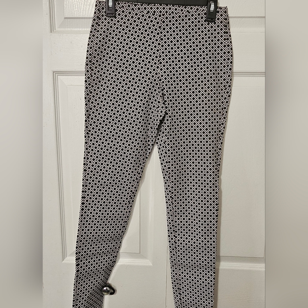 Michael Kors Black and White Pants